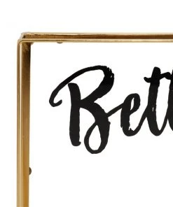 Grayson Lane Gold Metal Framed 10-in H x 10-in W Inspirational Metal Sign -GRAYSON LANE shop 330942416 AlternateImage5 l