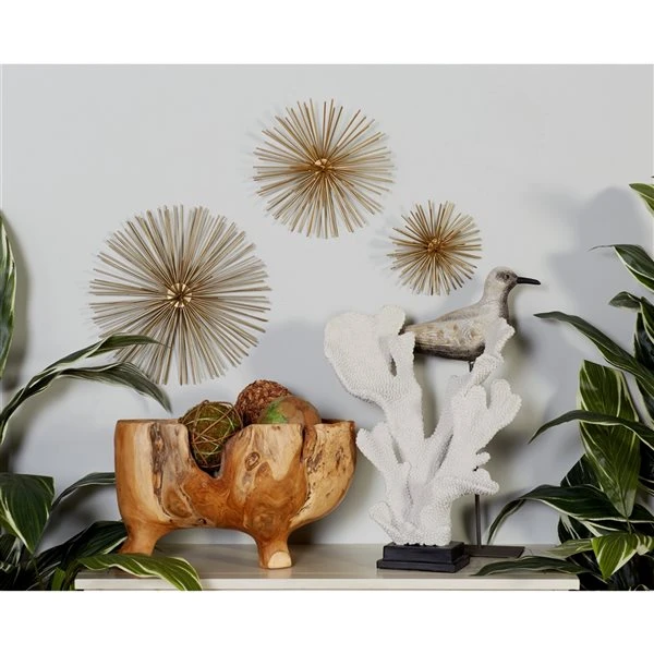 330942418_AlternateImage2_l.jpg Grayson Lane 12-in H x 12-in W Contemporary Metal Wall Accent - Set of 3 -GRAYSON LANE shop 330942418 AlternateImage2 l