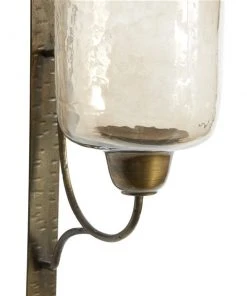 Grayson Lane 1-Candle Bronze Metal Sconce Candle Holder 3 Grayson Lane 1-Candle Bronze Metal Sconce Candle Holder -GRAYSON LANE shop 330942436 AlternateImage4 l