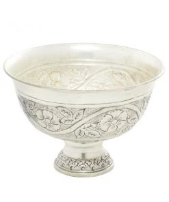 Grayson Lane 8-in x 6-in Silver Iron Traditional Planter 7 Grayson Lane 8-in x 6-in Silver Iron Traditional Planter -GRAYSON LANE shop 330942464 AlternateImage3 l