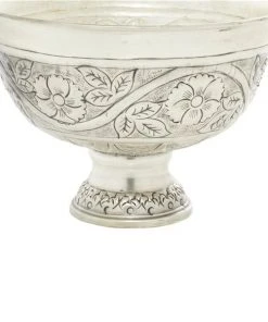 Grayson Lane 8-in x 6-in Silver Iron Traditional Planter 8 Grayson Lane 8-in x 6-in Silver Iron Traditional Planter -GRAYSON LANE shop 330942464 AlternateImage4 l