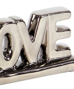 Grayson Lane Glam Silver/Gold Porcelain Love Sign Tabletop Decoration - Set of 2 -GRAYSON LANE shop 330942472 AlternateImage6 l