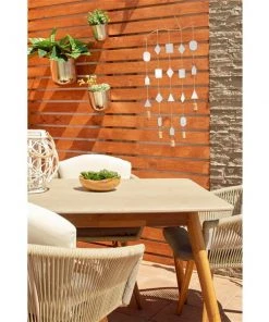 Grayson Lane 32-in Bohemian Gold Dangling Mirrors Wind Chime with Brass Bells -GRAYSON LANE shop 330942477 AlternateImage2 l