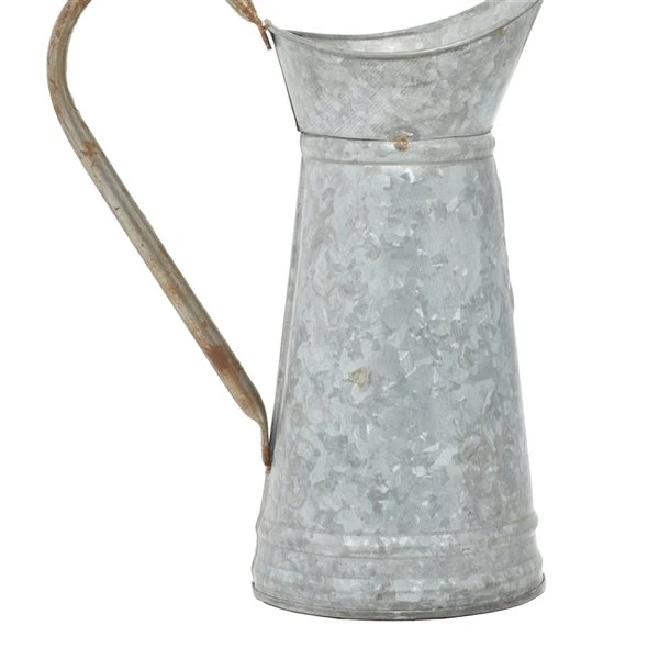 Grayson Lane 12-in x 10-in Brown Iron Farmhouse Decorative Planter 4 Grayson Lane 12-in x 10-in Brown Iron Farmhouse Decorative Planter - Image 4