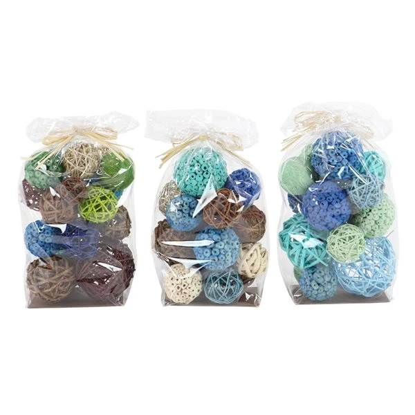 Grayson Lane Blue/Brown Coastal Orbs and Vase Fillers - 3-Pack 1 Grayson Lane Blue/Brown Coastal Orbs and Vase Fillers - 3-Pack