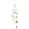 Grayson Lane 39-in Eclectic Gold Celestial Metal Wind Chime