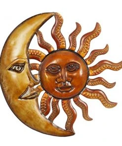 Grayson Lane 20-in H x 20.88-in W Rustic Metal Wall Accent