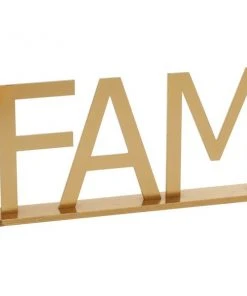 Grayson Lane Traditional Gold Iron Home/Family Sign Tabletop Decoration - Set of 2 -GRAYSON LANE shop 330942504 AlternateImage6 l