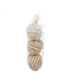 Grayson Lane White/Beige Natural Orbs and Vase Fillers - 3-Pack -GRAYSON LANE shop 330942516 AlternateImage4 l