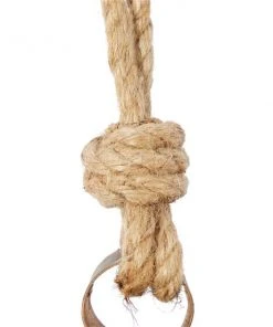 Grayson Lane 22-in Contemporary Gold Metal Chestnuts and Bells Wind Chime with Rope Hangers - Set of 3 -GRAYSON LANE shop 330942517 AlternateImage3 l