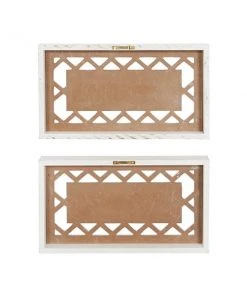 Grayson Lane 6.9-in H x 12.15-in W Farmhouse Wood Wall Accent - Set of 2 -GRAYSON LANE shop 330942518 AlternateImage8 l