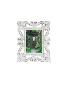 Grayson Lane White Mango Wood Farmhouse Photo Frame (5-in x 7-in) -GRAYSON LANE shop 330942538 AlternateImage5 l