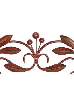 Grayson Lane 7.63-in H x 31.88-in W Traditional Floral Metal Wall Accent -GRAYSON LANE shop 330942548 AlternateImage6 l