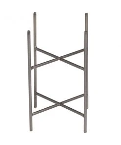 Grayson Lane 5-in x 12-in Grey Iron Modern Planters - Set of 2 -GRAYSON LANE shop 330942549 AlternateImage4 l