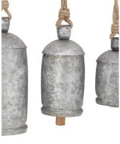 Grayson Lane 20-in Grey Metal Bell Wind Chime - Set of 3 2 Grayson Lane 20-in Grey Metal Bell Wind Chime - Set of 3 -GRAYSON LANE shop 330942556 AlternateImage3 l