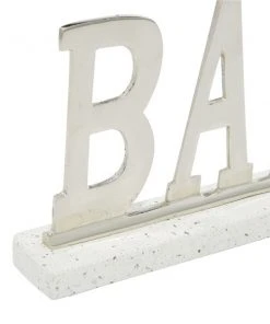 Grayson Lane Modern white/Silver Terrazzo Bar Sign Tabletop Decoration -GRAYSON LANE shop 330942568 AlternateImage6 l