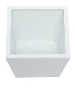 Grayson Lane 8-in x 7-in White Iron Modern Planters - Set of 3 -GRAYSON LANE shop 330942581 AlternateImage3 l