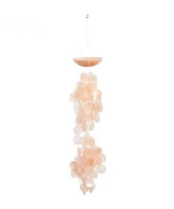 Grayson Lane 27-in Orange Capiz Shell and Coconut Wind Chime -GRAYSON LANE shop 330942599 AlternateImage5 l