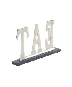Grayson Lane Glam Silver Aluminum Eat Sign Tabletop Decoration -GRAYSON LANE shop 330942600 AlternateImage7 l