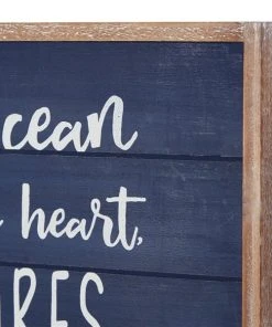 Grayson Lane 24.2-in H x 16.3-in W Coastal Wood Wall Accent -GRAYSON LANE shop 330942618 AlternateImage5 l