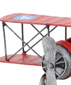 Grayson Lane 6-in H x 12-in W Vintage Plane Metal Wall Accent 8 Grayson Lane 6-in H x 12-in W Vintage Plane Metal Wall Accent -GRAYSON LANE shop 330942619 AlternateImage5 l