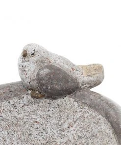 Grayson Lane 6-in H x 13-in W Grey Bird Feeder Garden Statue -GRAYSON LANE shop 330942626 AlternateImage4 l