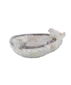 Grayson Lane 6-in H x 13-in W Grey Bird Feeder Garden Statue -GRAYSON LANE shop 330942626 AlternateImage5 l