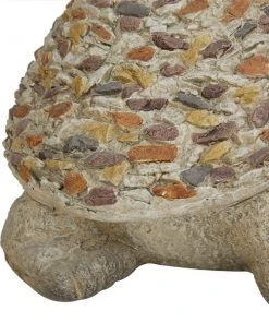 Grayson Lane 9.75-in H x 13.80-in W Grey Turtle Garden Statue -GRAYSON LANE shop 330942630 AlternateImage3 l
