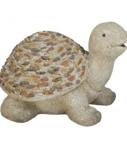 Grayson Lane 9.75-in H x 13.80-in W Grey Turtle Garden Statue -GRAYSON LANE shop 330942630 AlternateImage5 l