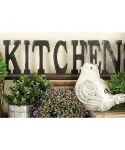 Grayson Lane Industrial Antique Black MDF Kitchen Sign Tabletop Decoration 7 Grayson Lane Industrial Antique Black MDF Kitchen Sign Tabletop Decoration -GRAYSON LANE shop 330942632 AlternateImage3 l