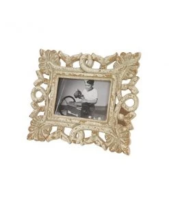 Grayson Lane White Wood Photo Frame (5-in x 7-in) - Set of 2