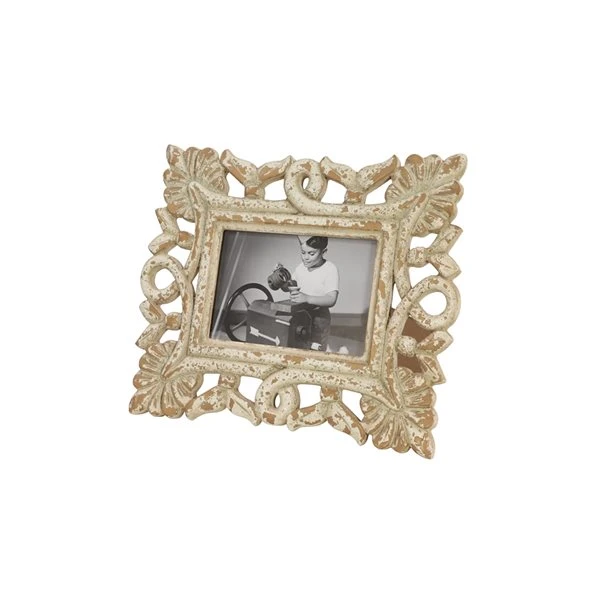 Grayson Lane White Wood Photo Frame (5-in x 7-in) - Set of 2 1 Grayson Lane White Wood Photo Frame (5-in x 7-in) - Set of 2