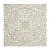 Grayson Lane 48-in x 48-in Beige Ornamental MDF Wall Accent - Set of 3