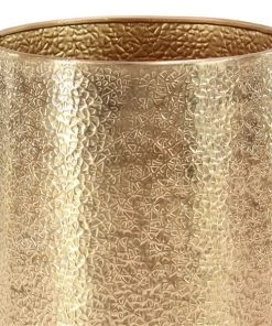 Grayson Lane 17-in x 20-in Gold Metal Planter -GRAYSON LANE shop 330944688 AlternateImage4 l