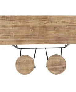 Grayson Lane 34-in x 44-in Light Brown Industrial Dining Table -GRAYSON LANE shop 330944696 AlternateImage4 l