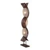 Grayson Lane 67-in x 17-in Coastal Bamboo and Iron Floor Lamp