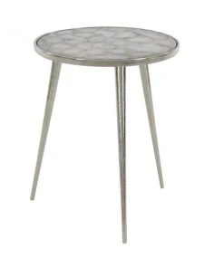 Grayson Lane Silver Stone Round End Table -GRAYSON LANE shop 330944701 AlternateImage5 l