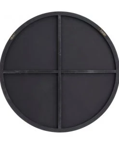 Grayson Lane 42-in x 42-in Round Black Framed Wall Mirror -GRAYSON LANE shop 330944702 AlternateImage7 l