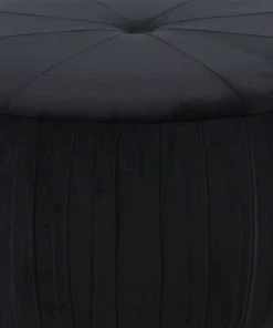 Grayson Lane 18-in x 35-in Glam Black Polyester Round Ottoman 8 Grayson Lane 18-in x 35-in Glam Black Polyester Round Ottoman -GRAYSON LANE shop 330944705 AlternateImage4 l