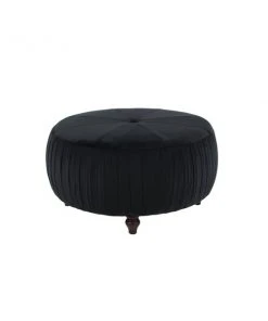 Grayson Lane 18-in x 35-in Glam Black Polyester Round Ottoman 9 Grayson Lane 18-in x 35-in Glam Black Polyester Round Ottoman -GRAYSON LANE shop 330944705 AlternateImage5 l