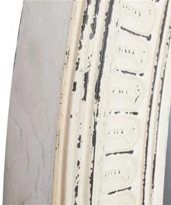 Grayson Lane 60.5-in x 33.88-in Oval White Framed Wall Mirror -GRAYSON LANE shop 330944706 AlternateImage4 l