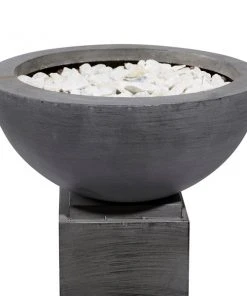 Grayson Lane 20-in x 38-in Grey Metal Planter -GRAYSON LANE shop 330944707 AlternateImage4 l