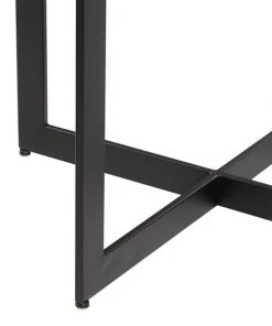 Grayson Lane Brown and Black Wood Round End Table -GRAYSON LANE shop 330944715 AlternateImage3 l