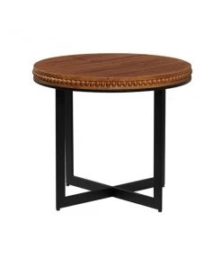 Grayson Lane Brown and Black Wood Round End Table -GRAYSON LANE shop 330944715 AlternateImage5 l
