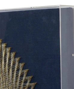 Grayson Lane 36-in x 36-in Blue Canvas Contemporary Wall Decor -GRAYSON LANE shop 330944725 AlternateImage4 l