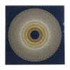 Grayson Lane 36-in x 36-in Blue Canvas Contemporary Wall Decor