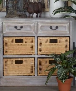 Grayson Lane 28-in x 30-in Light Brown Wooden Traditional Storage Unit -GRAYSON LANE shop 330944729 AlternateImage2 l