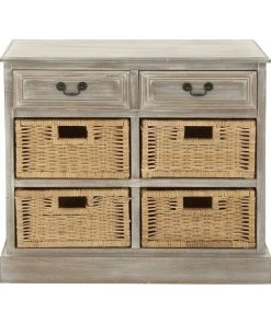 Grayson Lane 28-in x 30-in Light Brown Wooden Traditional Storage Unit -GRAYSON LANE shop 330944729 AlternateImage5 l