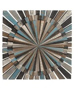 Grayson Lane 36-in x 36-in Abstract Metal Wall Accent