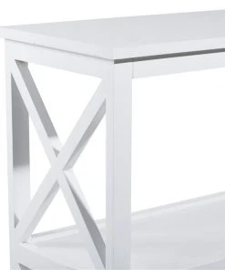 Grayson Lane 12-in x 40-in x 31-in 3-tier Wood Shelving Unit -GRAYSON LANE shop 330944754 AlternateImage4 l